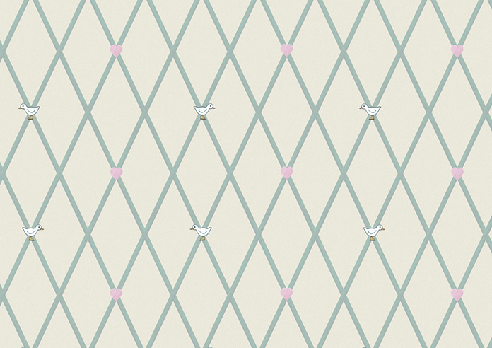 Puddle Down, Trellis Egg - Twist&Fit Roman Blind - Image 7